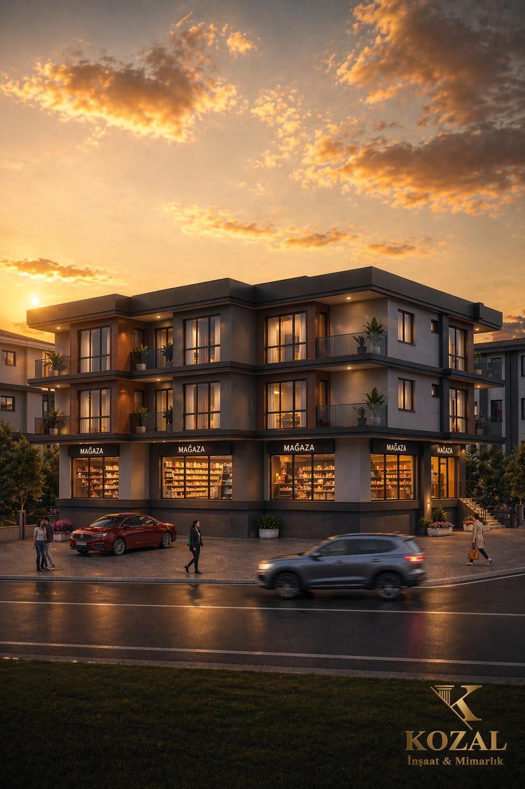 Kozal İnşaat – Samsun'da inşa edilmiş modern yapı